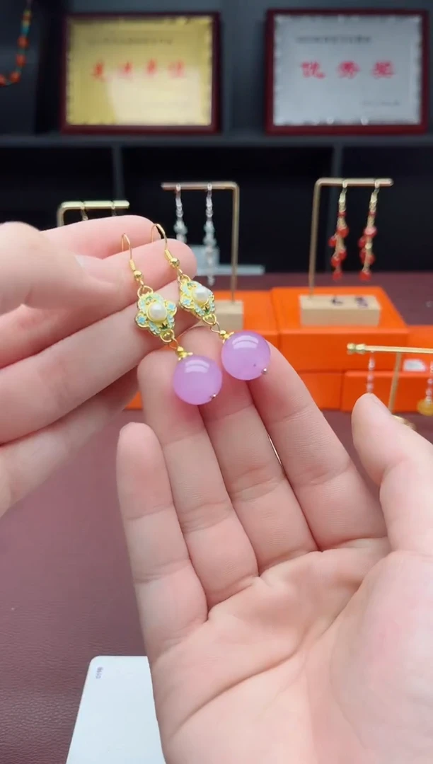 未镶嵌耳饰玛瑙/玉髓312