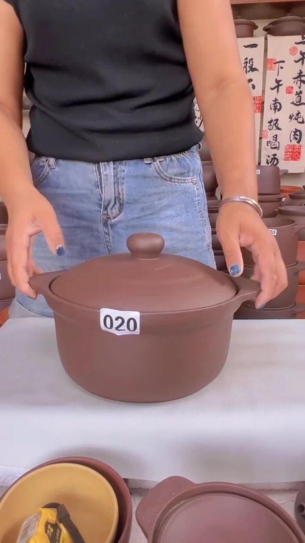 宜兴紫砂微瑕3.5升锅020