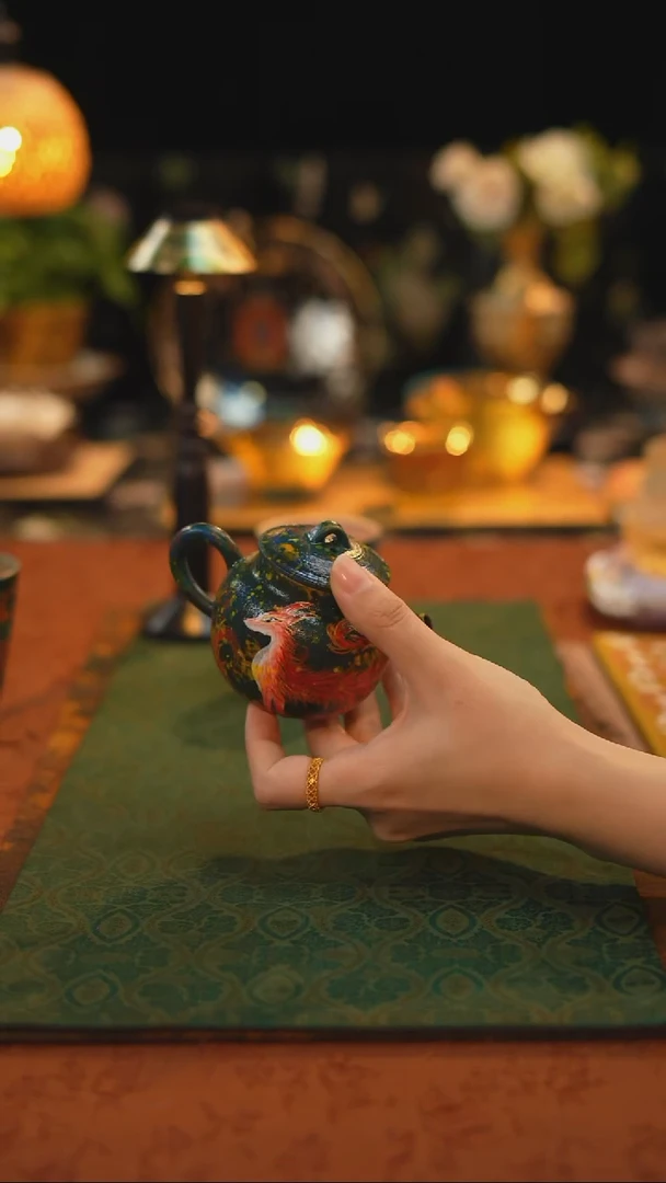 洞尚造物--九尾狐壶