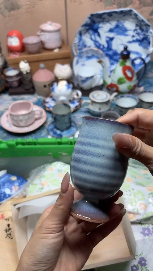 手工艺品钧瓷橙232