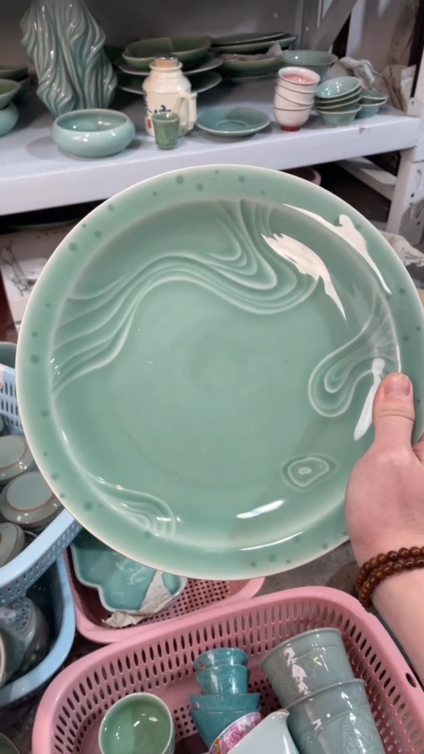 【闪购商品】特价福利 微瑕 慧仙青瓷