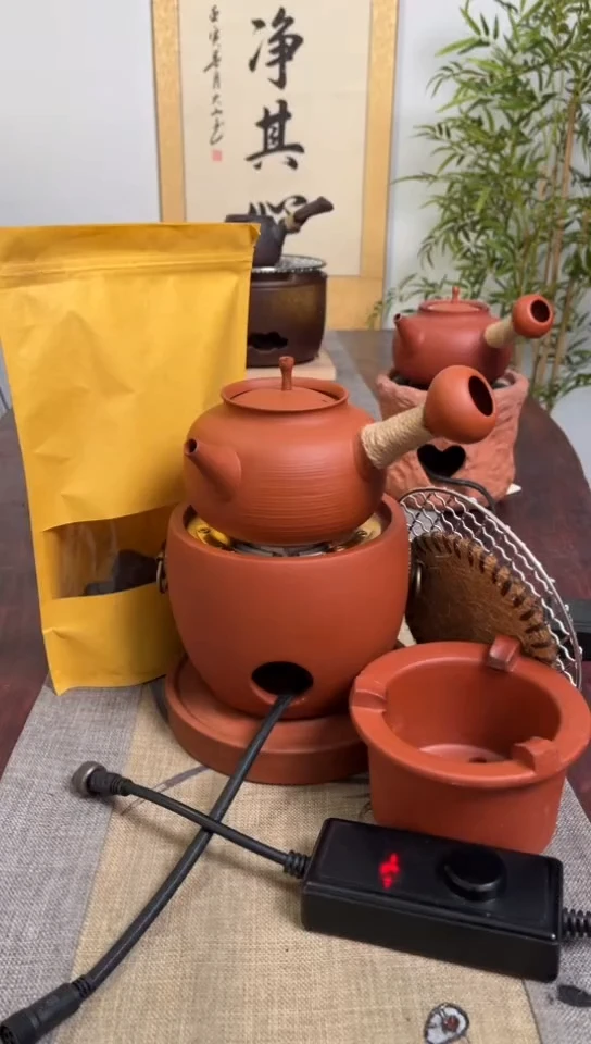 【闪购商品】圆口炉＋电炉丝＋苹果壶＋炉垫7件套