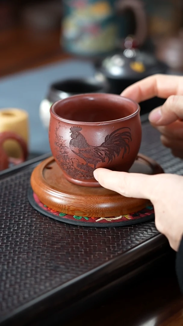 【闪购商品】紫砂茶壶紫砂小杯主人杯05