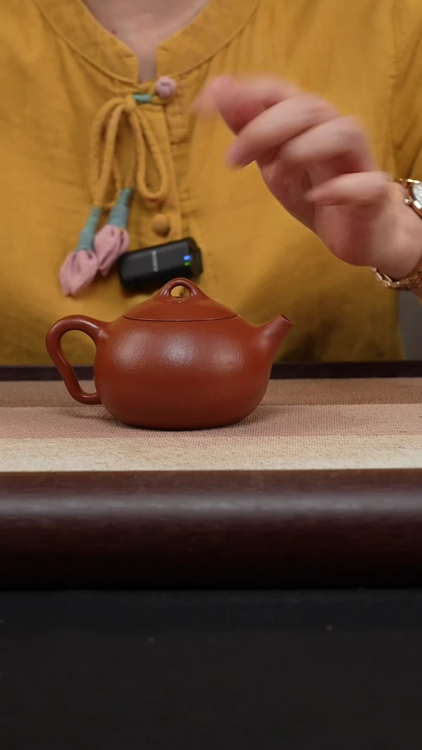【闪购商品】紫砂茶壶朱泥-西施MH-1797