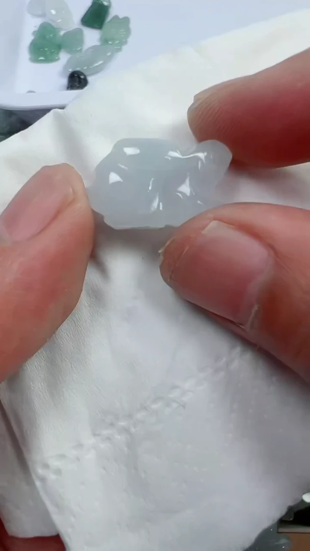散珠翡翠48号，A货翡翠