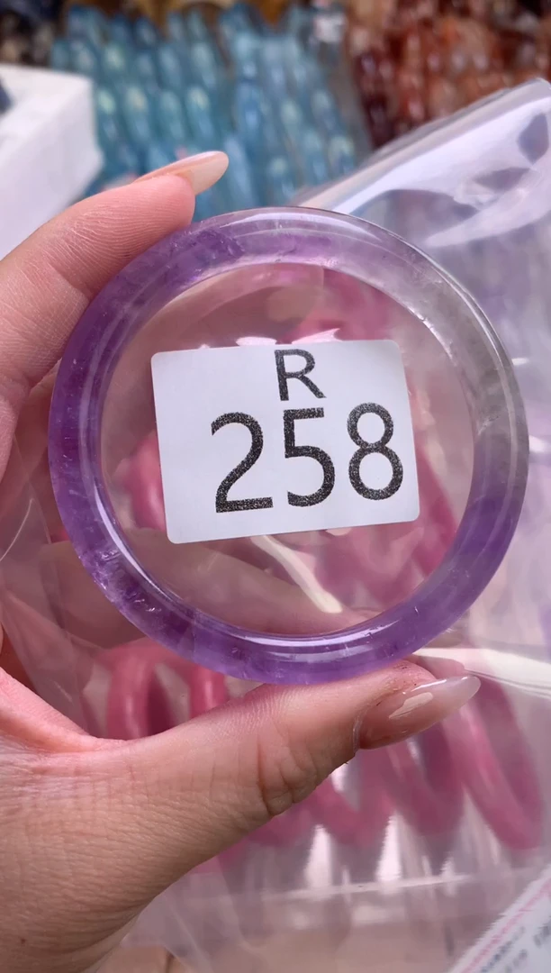 水晶珠宝半成品未镶嵌小*水晶手镯258-57