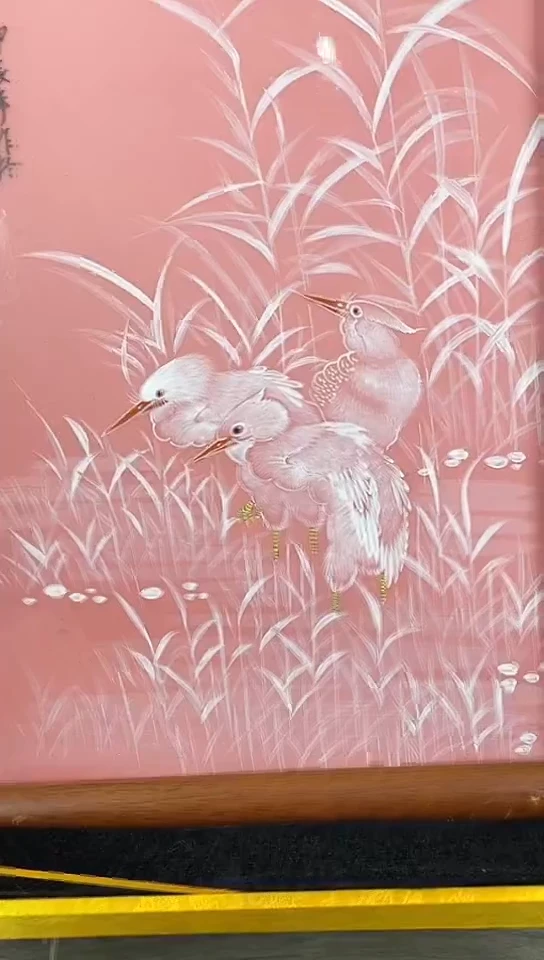 摆件景德镇陶瓷手工手绘瓷板画