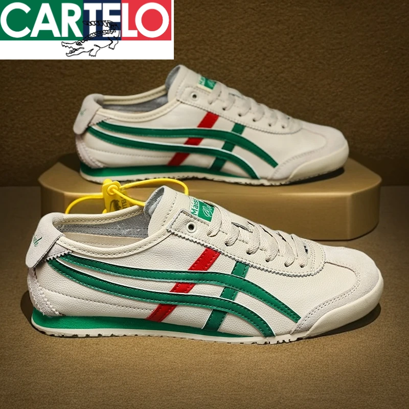 阿甘鞋男鞋子男款板鞋秋季2025新款痞帅潮牌情侣百搭休闲德训鞋男