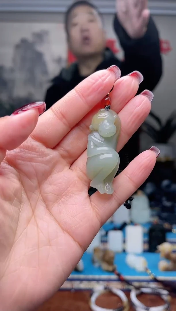 【闪购商品】和田玉挂件未镶嵌1