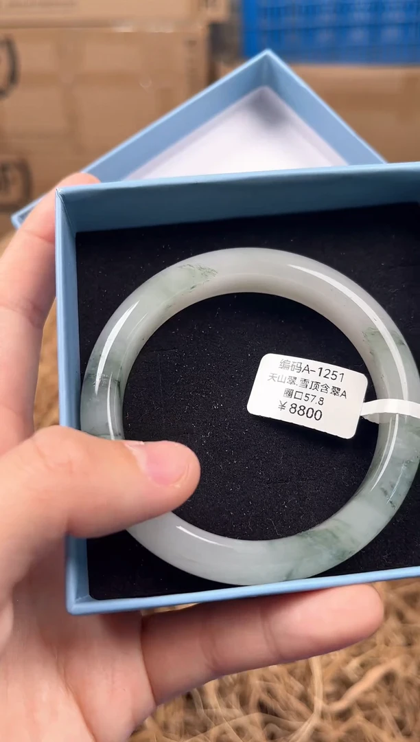 未镶嵌手镯石英质玉A1251