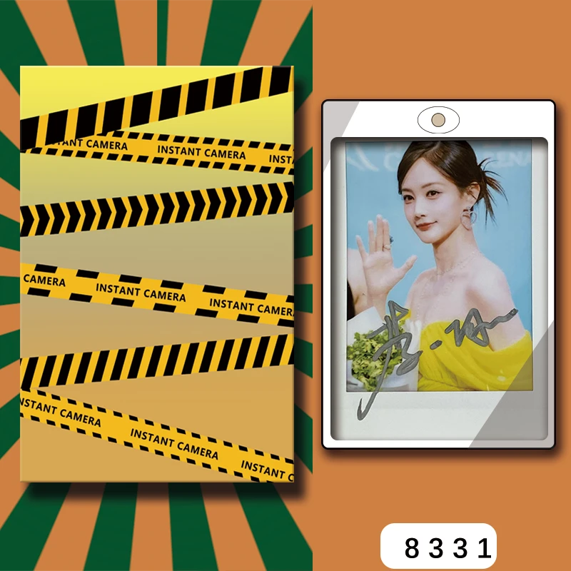 D8331【李一桐】 正品拍立得照片 白边