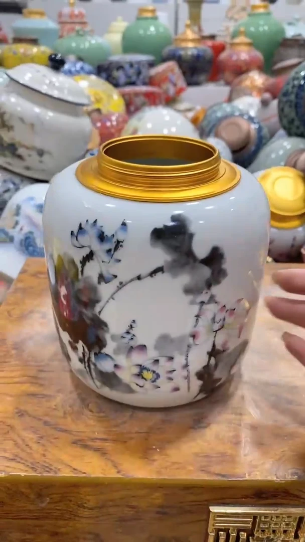 摆件茶叶罐密封罐储存罐