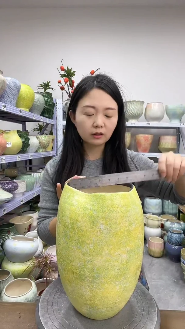 【12.10陶瓷花盆】  高度  30    口径     16