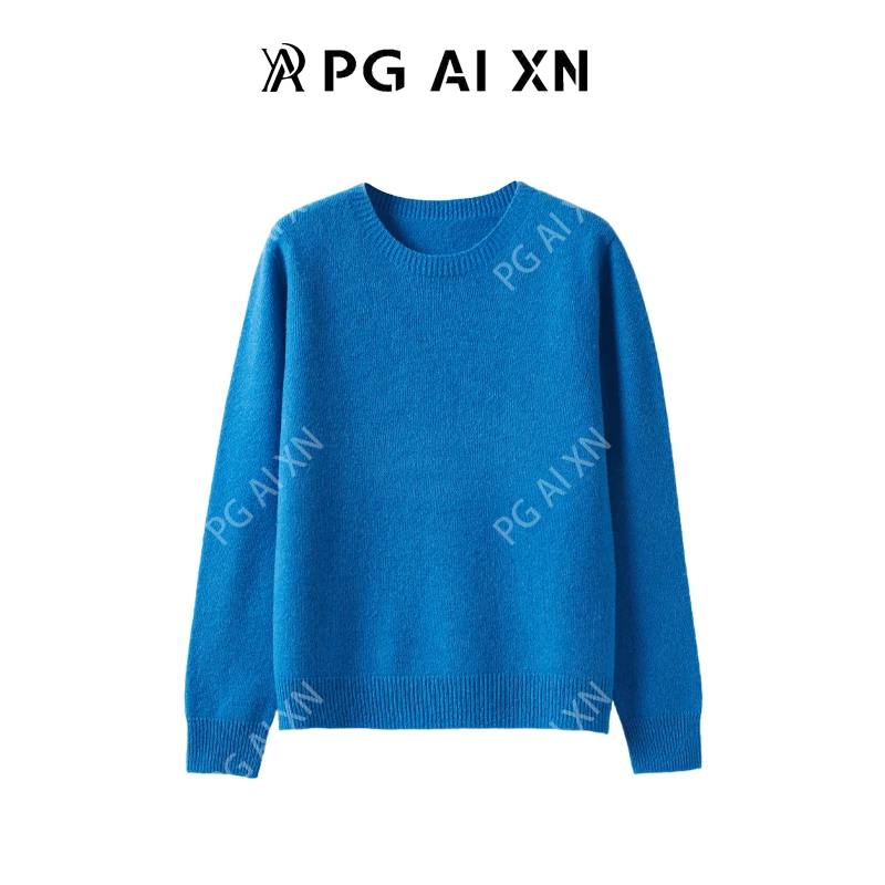【交个朋友专属】25秋冬纯色系100%绵羊毛一线圆领 PGXN2985