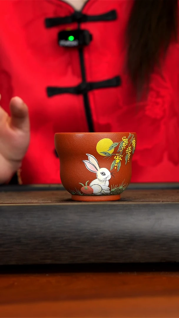 【闪购商品】紫砂茶壶降坡泥  桂花兔