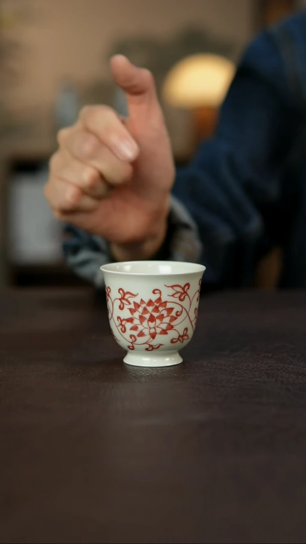 景德镇陶瓷杯碗柴烧多人00014