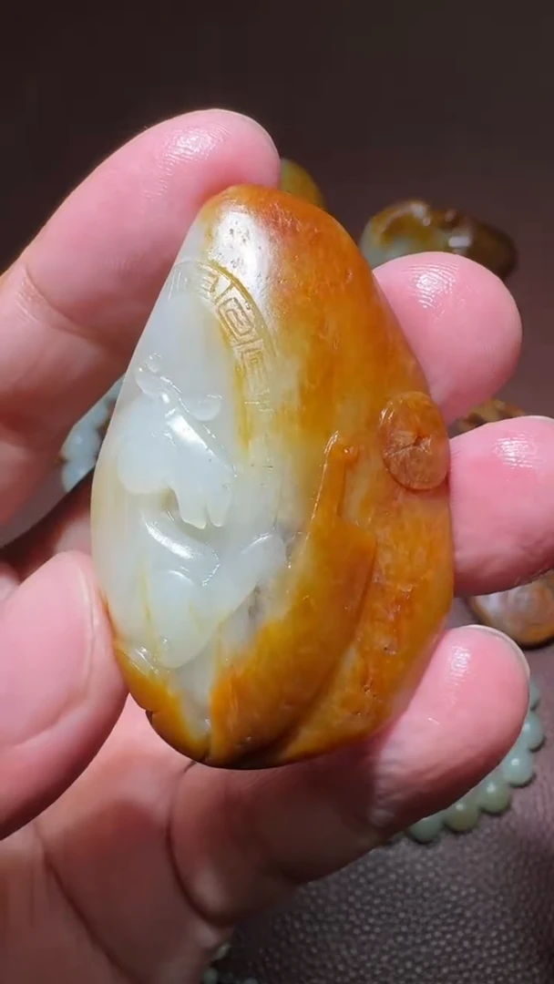 未镶嵌和田玉把件和田玉