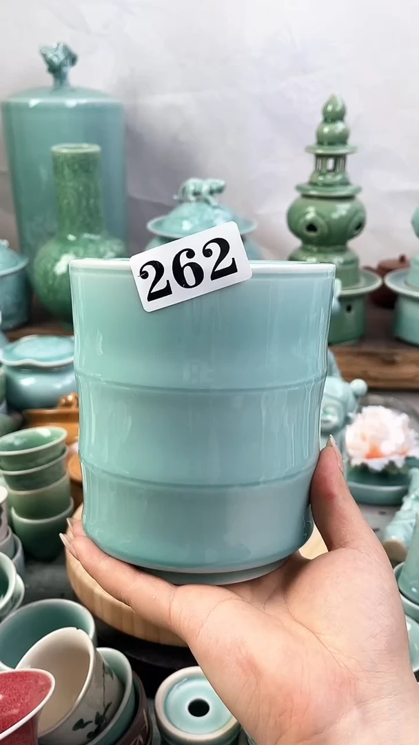 特价福利 微瑕 慧仙青瓷