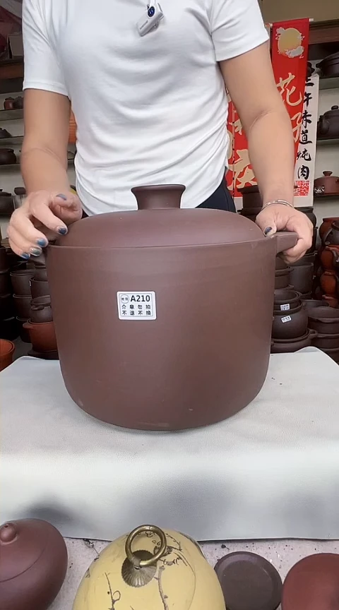 宜兴紫砂微瑕12升A210