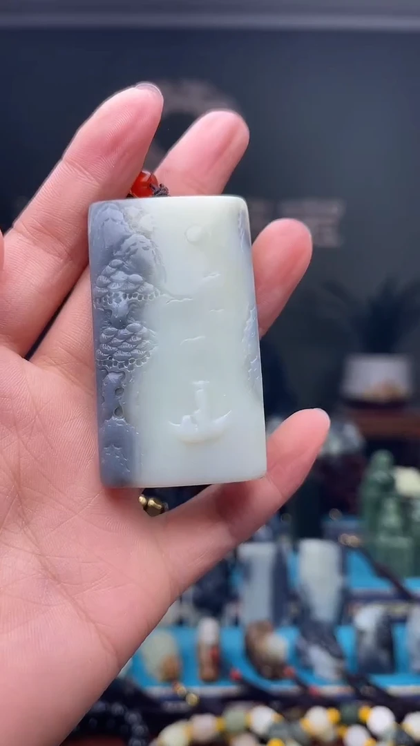 未镶嵌和田玉挂件1