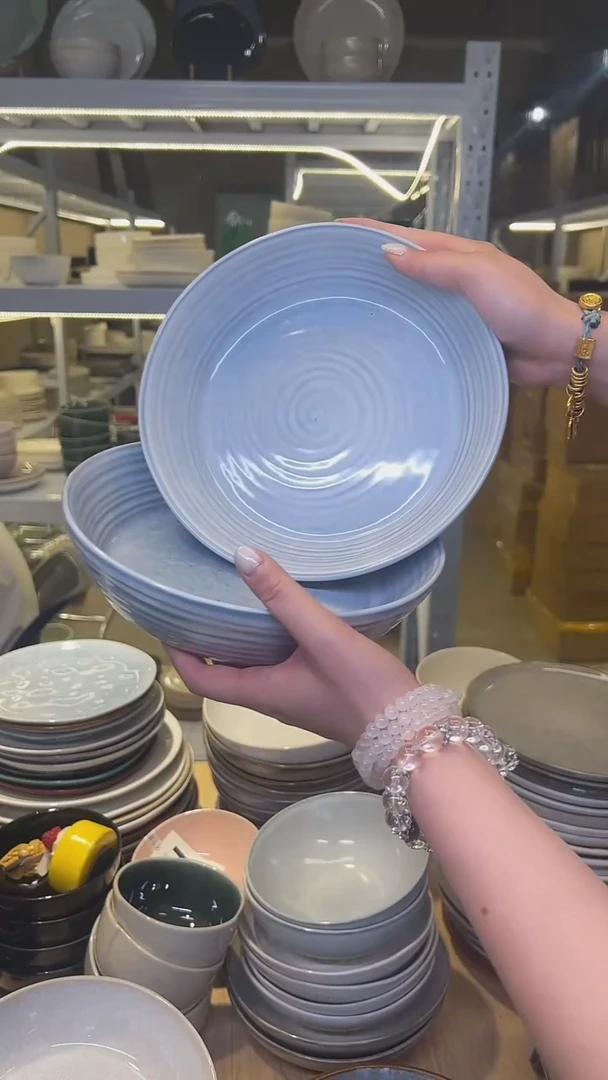 瓷05高温釉下彩高温陶瓷餐具默认微瑕