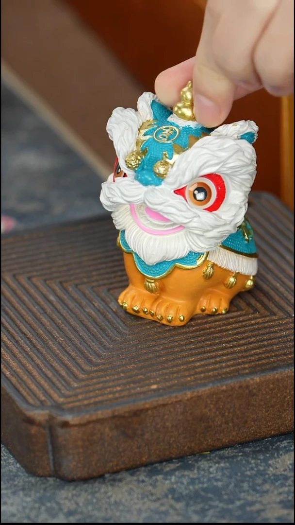 【蓝】【醒狮茶宠】【9西泠礼盒】