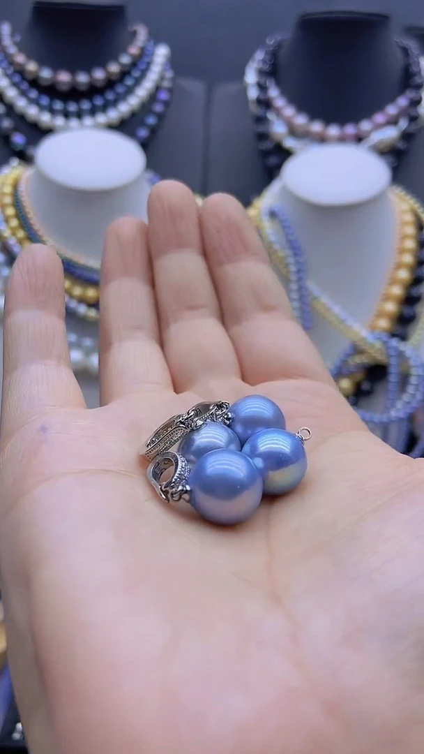 未镶嵌淡水珍珠原创设计4