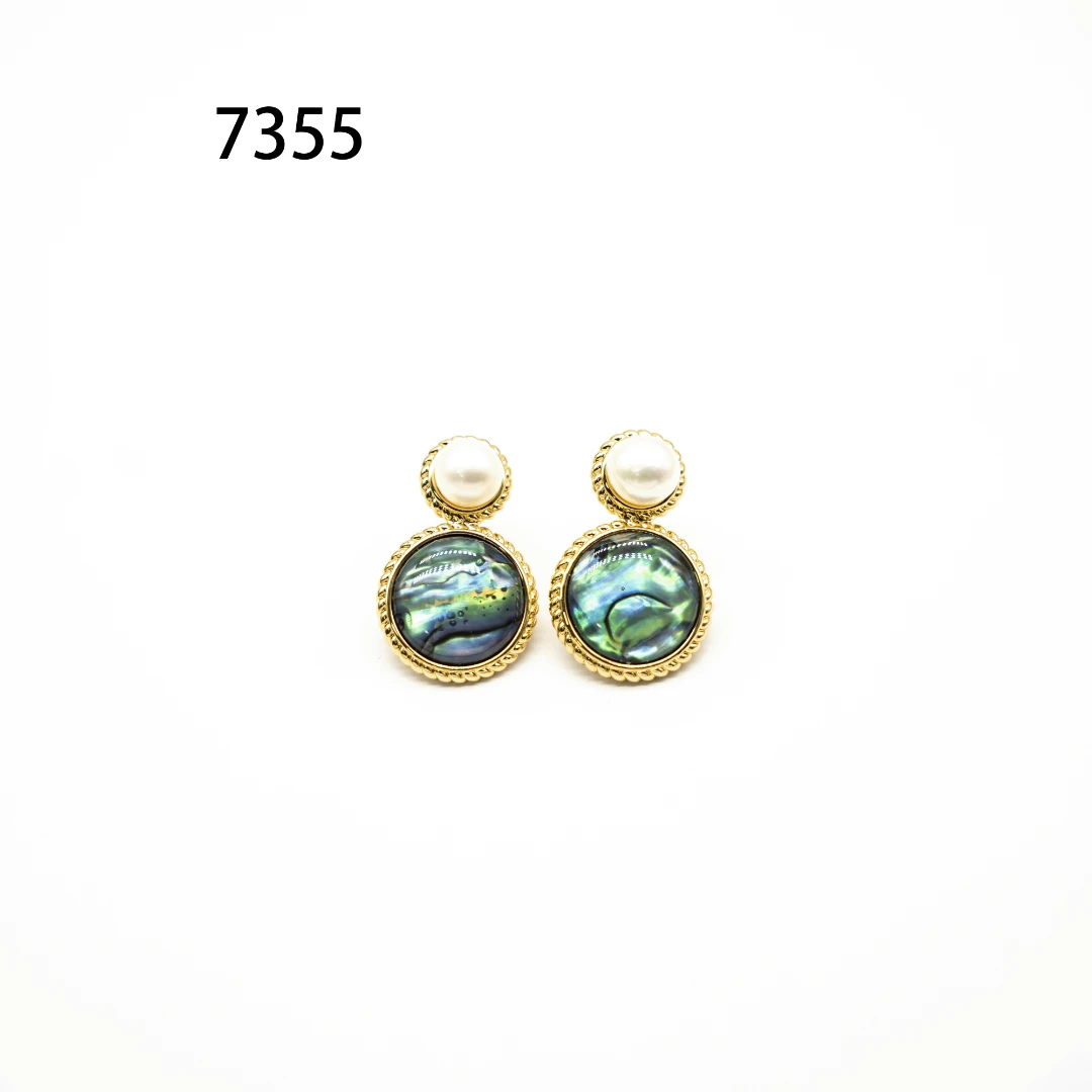 镀K金 REGIS  耳饰～7355