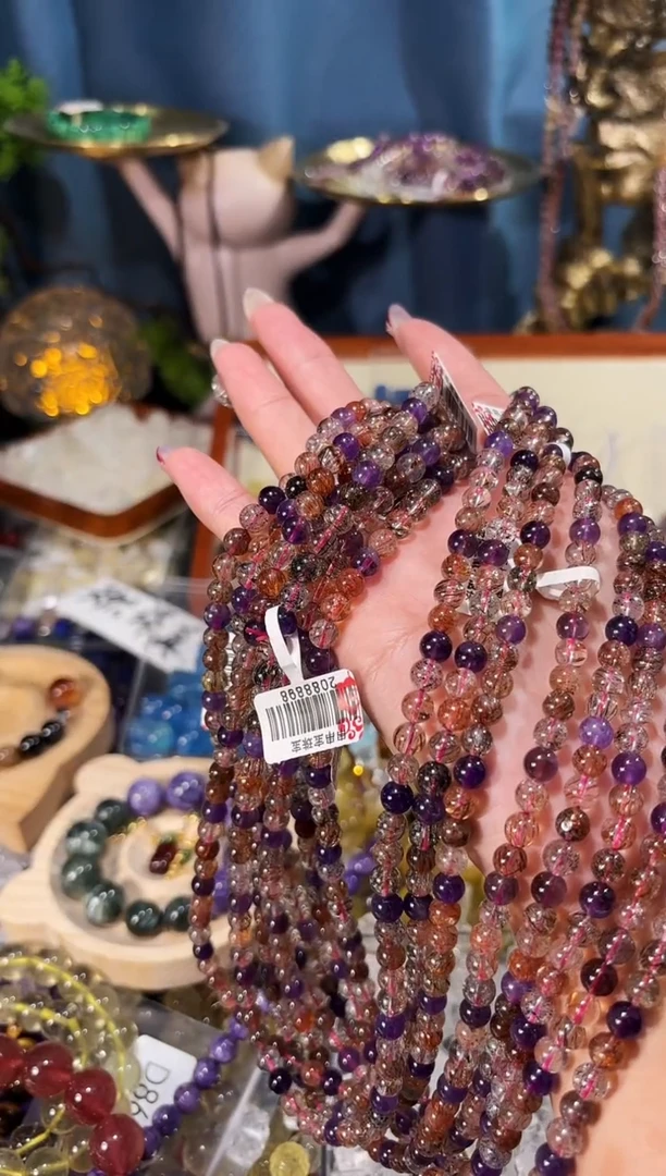 【闪购商品】水晶手链未镶嵌一级三圈超七拍2件