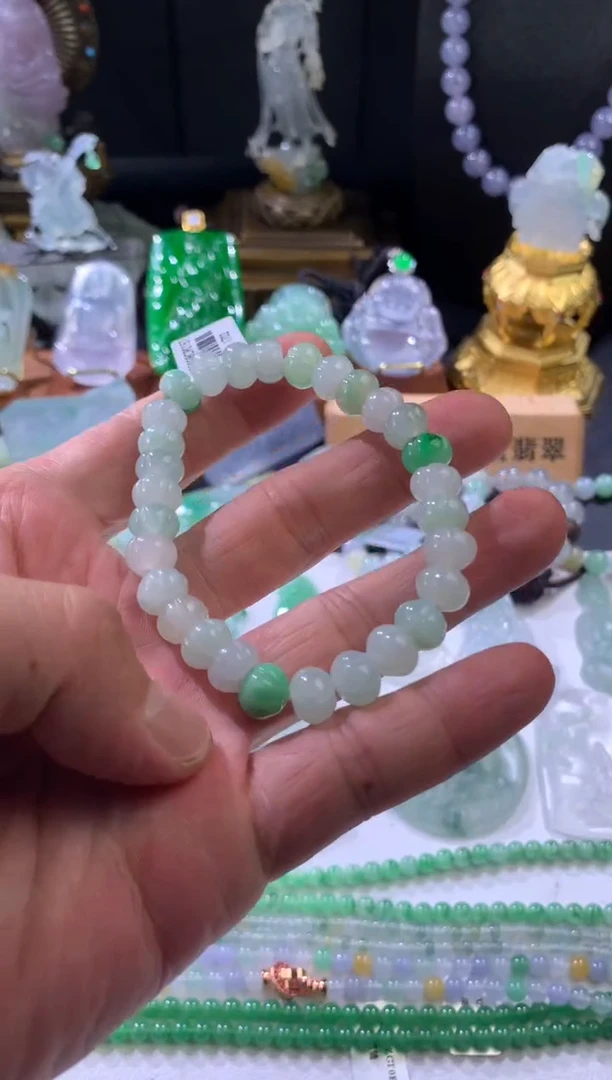 未镶嵌手串翡翠翡翠手串