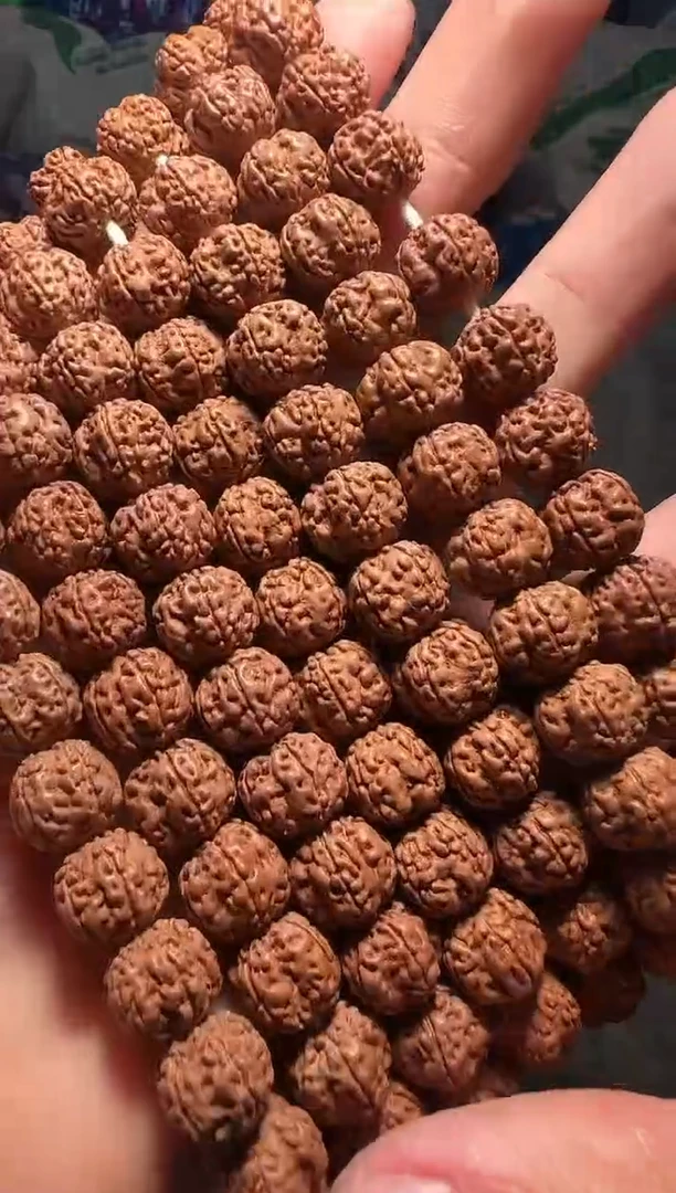 手串金刚菩提超头精挑老树玉梅花手持-10mm