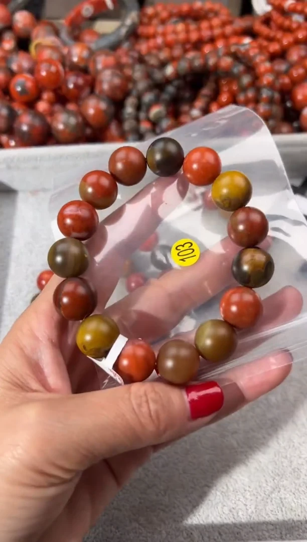 未镶嵌手串南红玛瑙14+