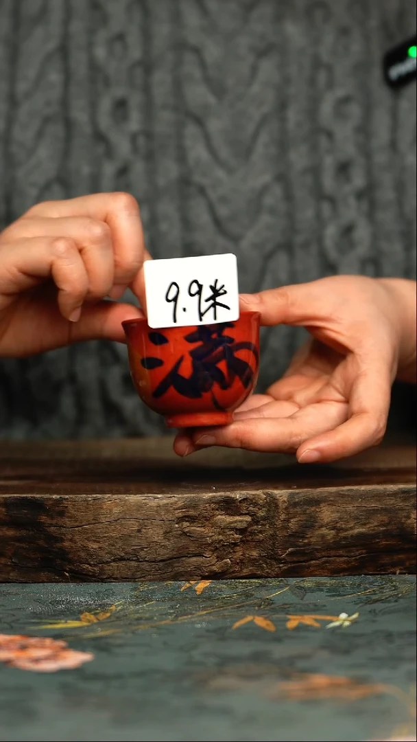 【闪购商品】杯釉下彩手工手绘同款陶器