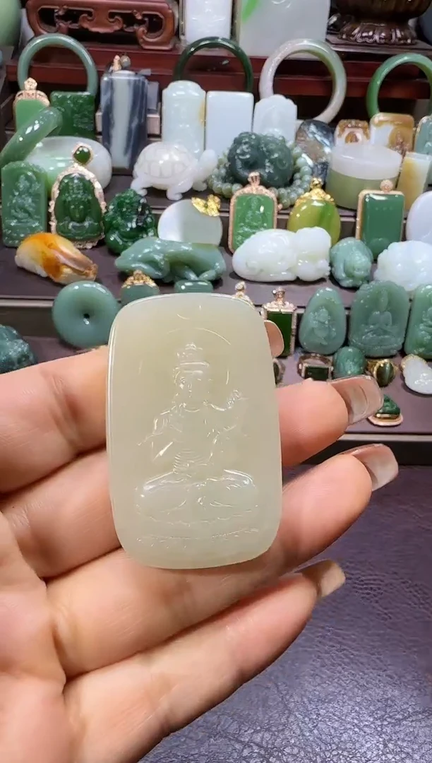 未镶嵌和田玉挂件【宏0103】17