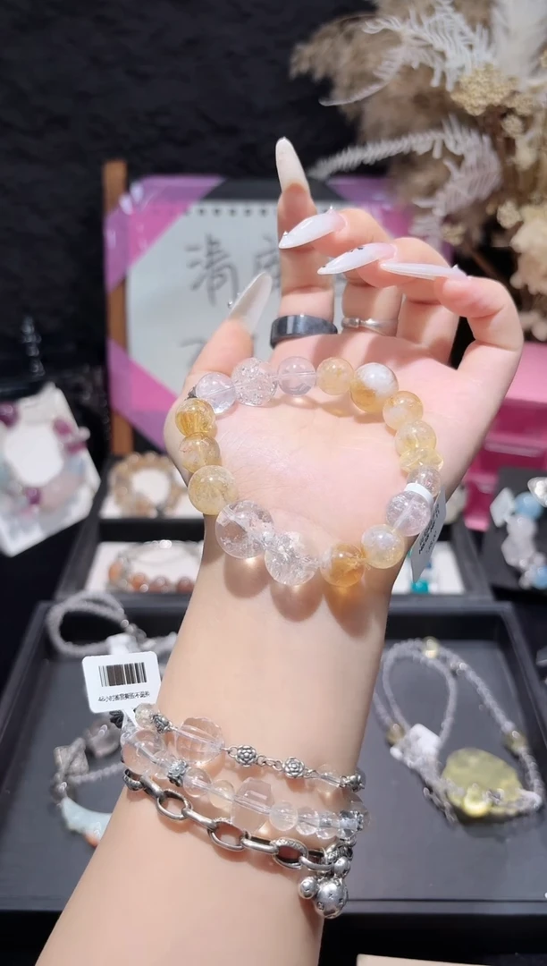 未镶嵌手链水晶1