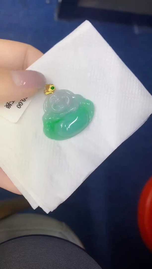 颈饰未镶嵌翡翠缅甸天然翡翠A货