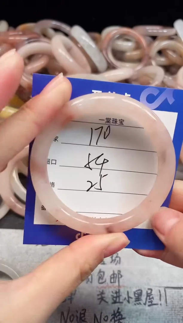 未镶嵌手镯石英质玉170