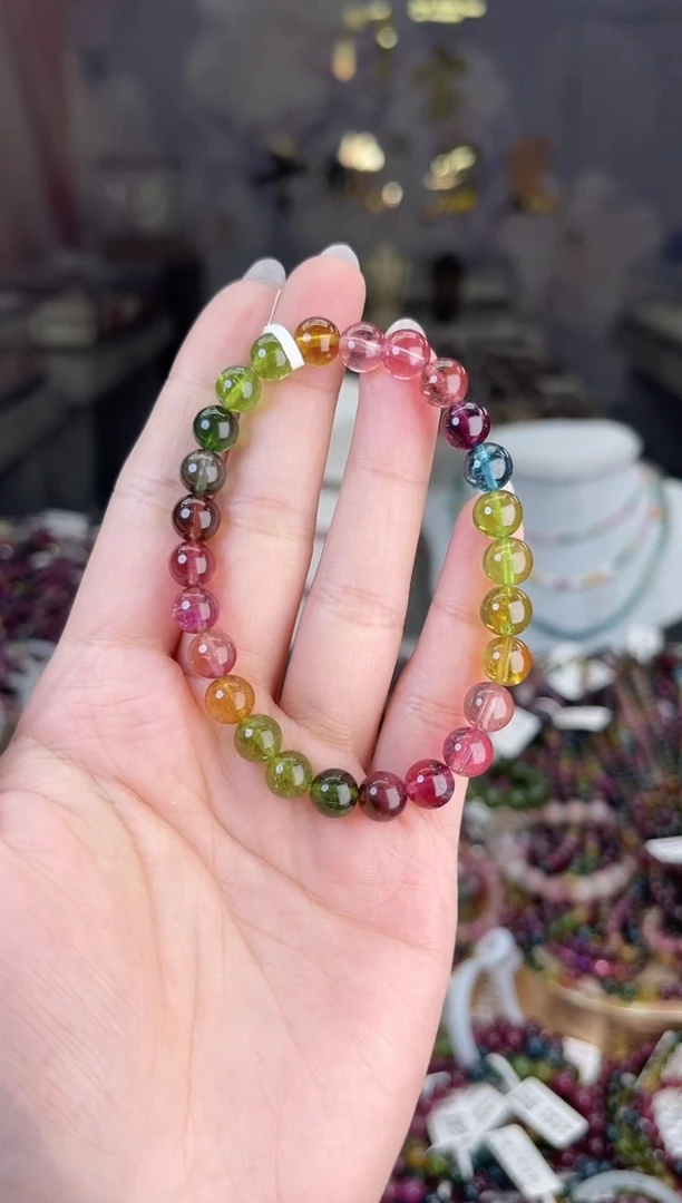 【闪购商品】碧玺/未镶嵌7mm+碧玺单圈多样性发货