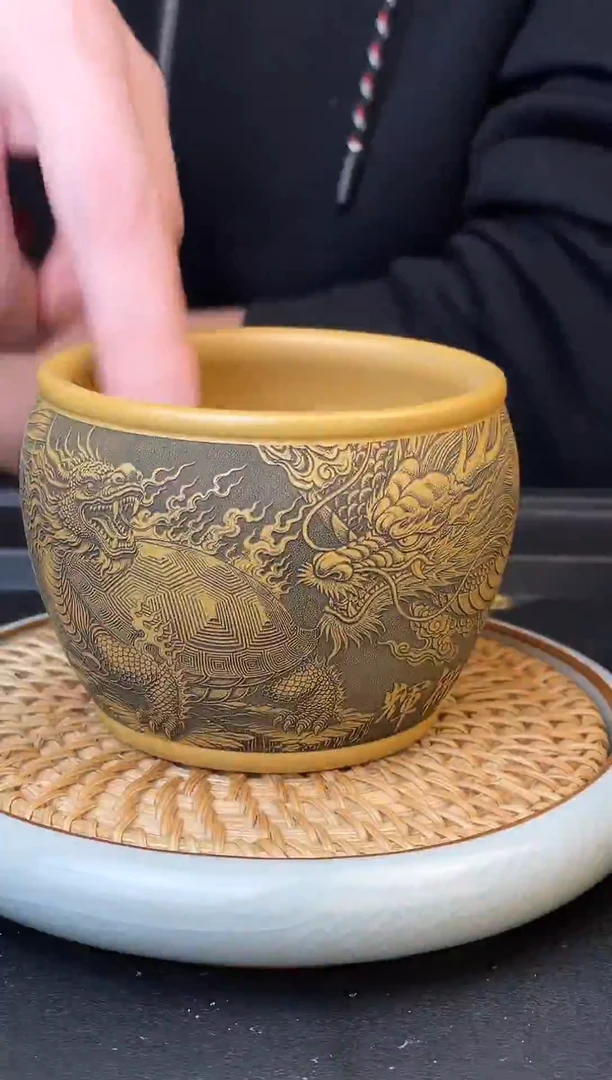 四象同辉  黄金朱泥  主人杯