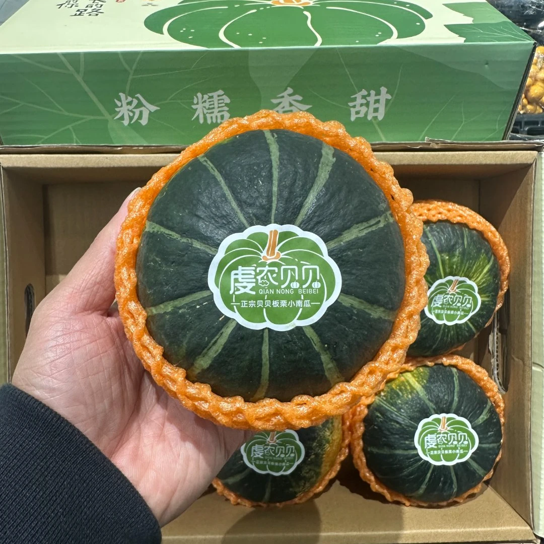 精品贝贝南瓜/个 约500g南瓜同城送
