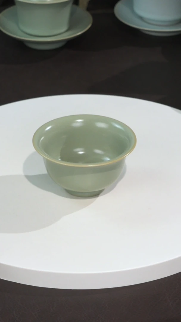 M***y宣宝汝瓷原矿原釉手工作品微瑕