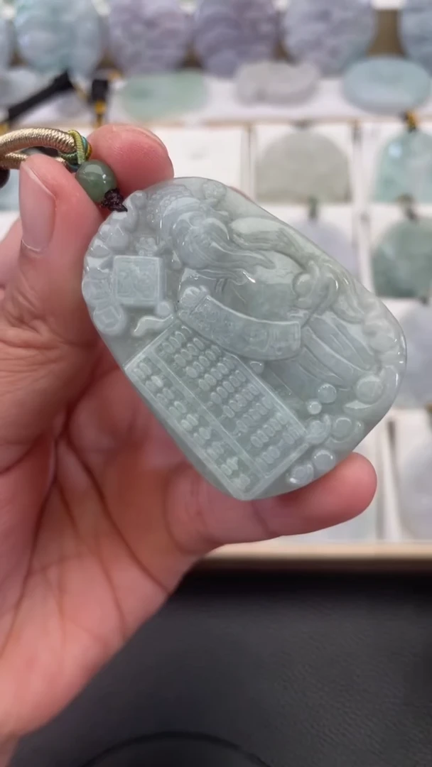 颈饰未镶嵌翡翠天然缅甸翡翠A货290