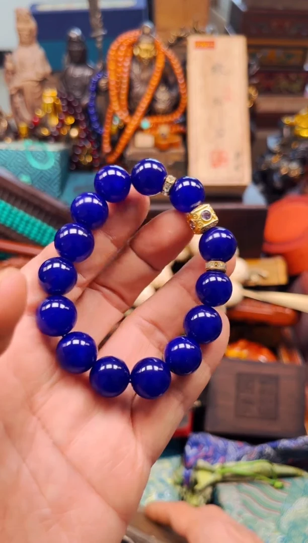 青金石未镶嵌颈饰安哥专属精品链接F34WERG