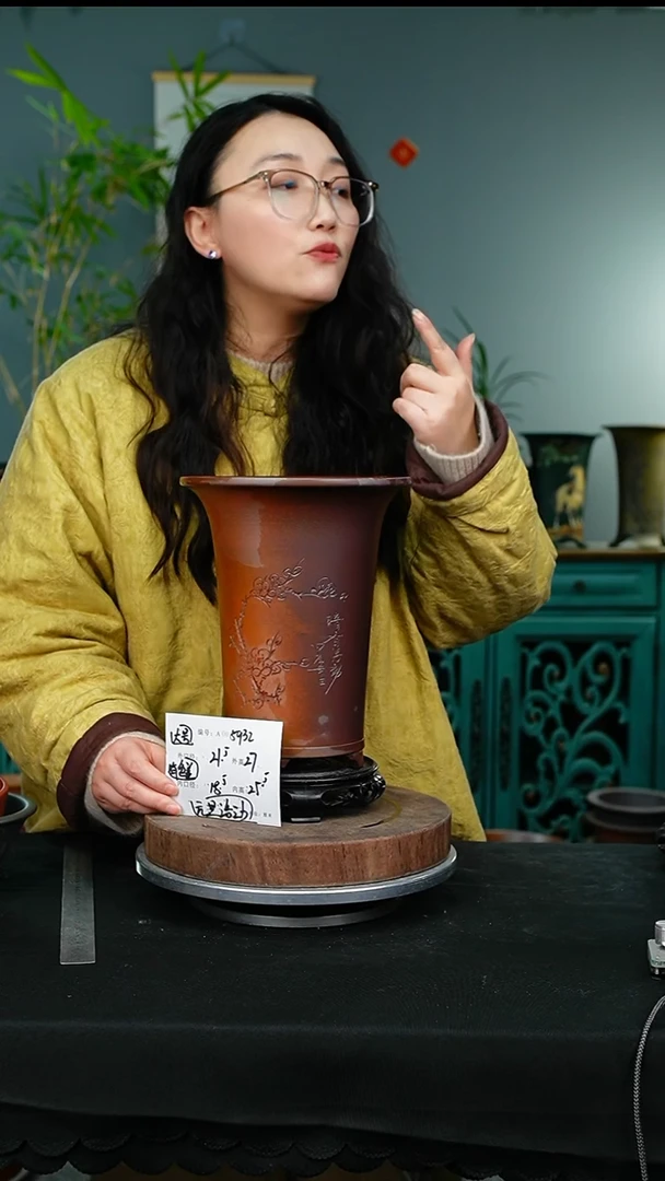 紫砂花盆5932+s颜色不挑