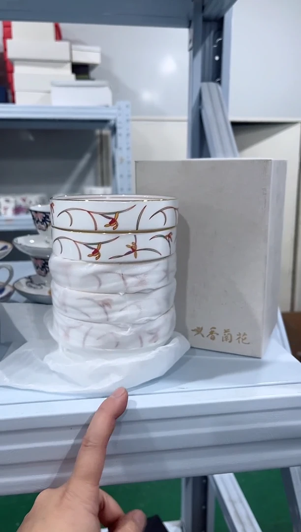 瓷片日用陶瓷（简装）碗5个