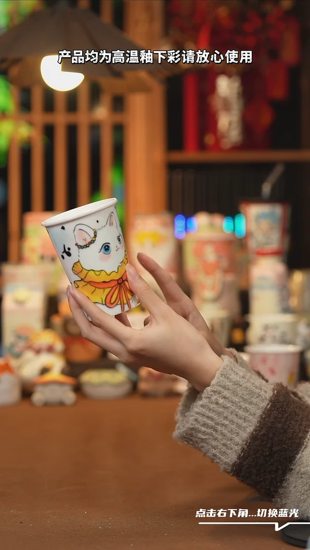 【闪购商品】摆件A452文创纯手工手绘