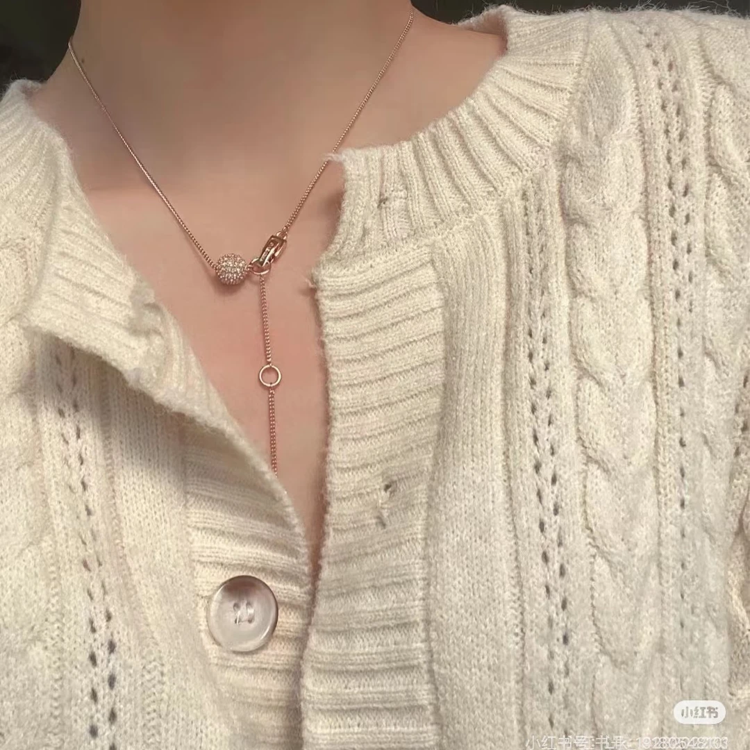 纪梵希Givenchy/女士轻奢经典球形吊坠项链 60252574-9DH 尧