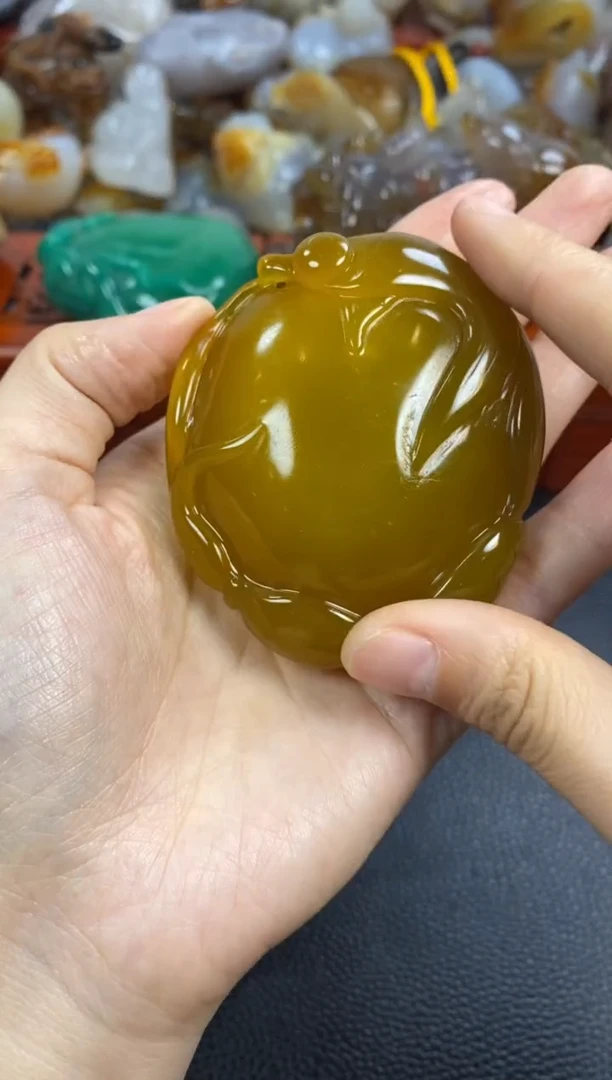 未镶嵌手把玛瑙/玉髓宁**多1