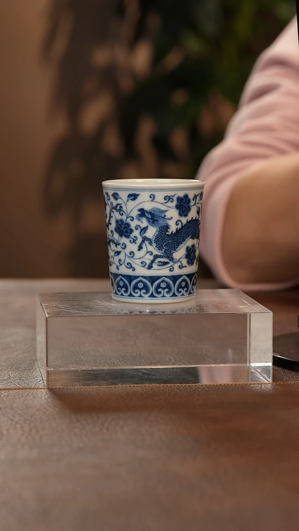 【闪购商品】瓷片青花瓷茶具斌芬陶瓷