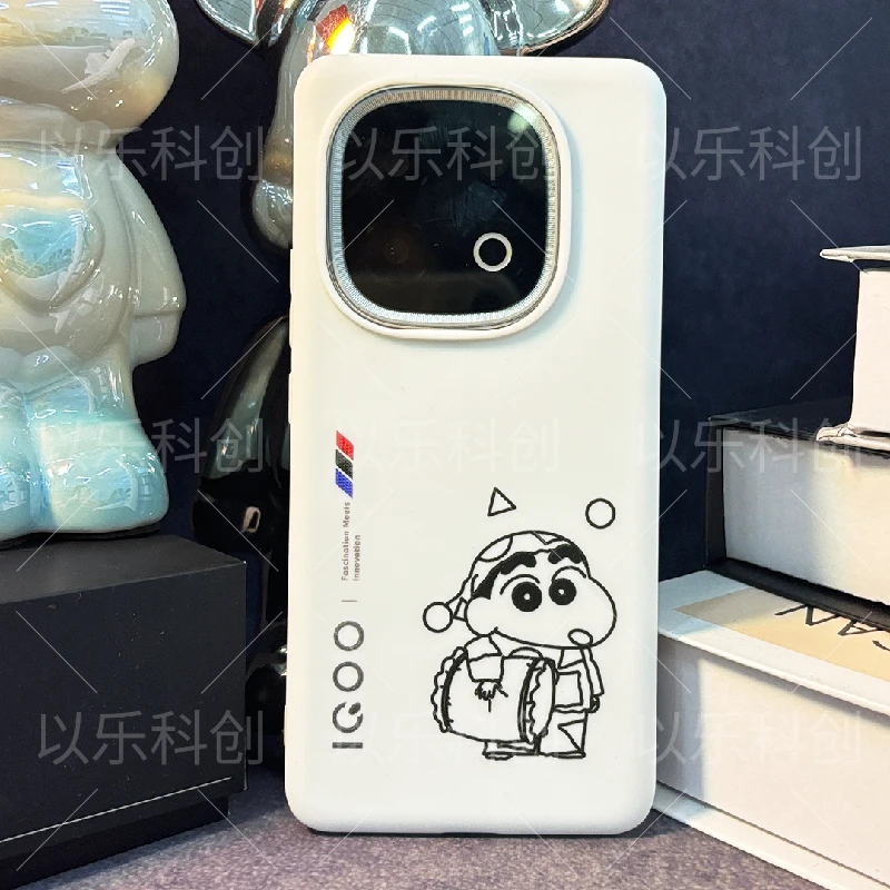 线稿小新适用于iqoo13原装材质iqoo12全系手机壳neo10动感超人
